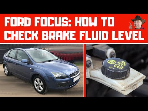 Video: Kako provjeriti tekućinu za kočnice na Ford Focusu?