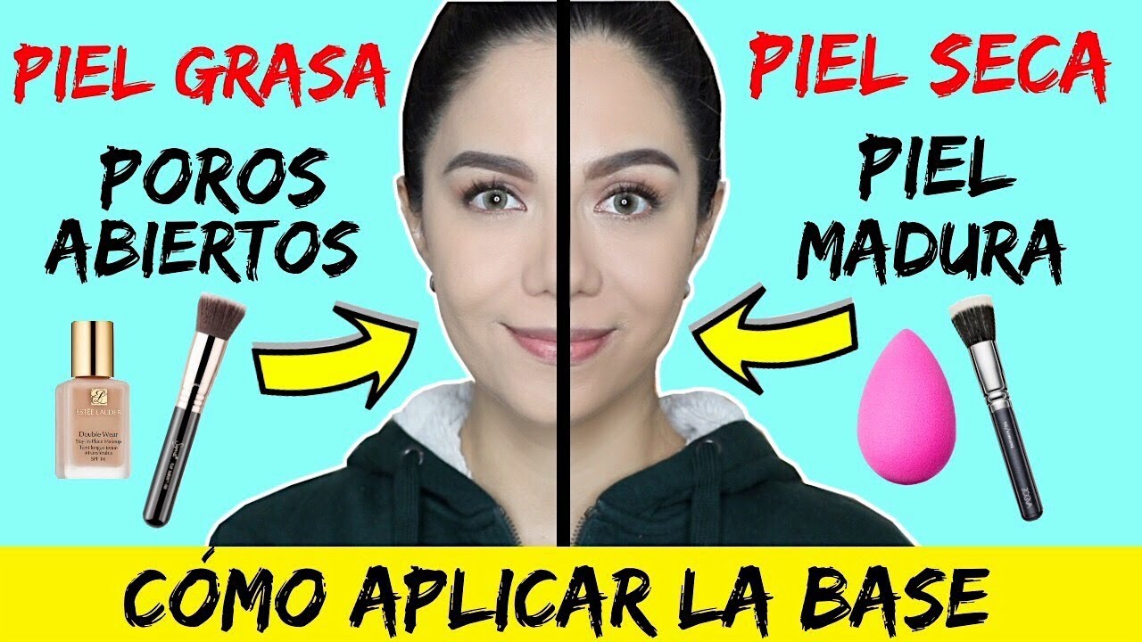 CÓMO APLICAR BASE DE MAQUILLAJE SEGÚN TU TIPO DE PIEL | MARIEBELLE COSMETICS