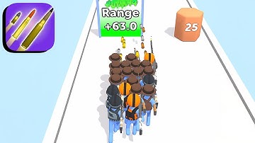 Bullet Merge Run ​- All Levels Gameplay Android,ios (Part 6)