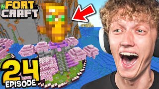 FortCraft #24 - MY NEWEST SHOP! (so many diamonds)