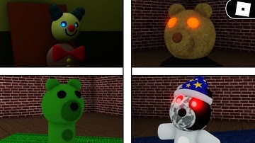 HOW TO GET 2 BADGES AND 4 MORPHS IN PIGGY RESULT OF ISOLATION CONCEPT! | ROBLOX