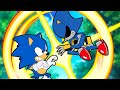 Sonic the hedgehog vs metal sonic fan animation test