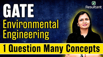1 Question Many Concepts - Environmental Engineering | GATE 2025 | Civil Engineering