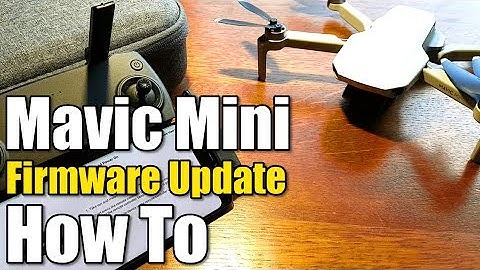 DJI Mavic Mini How To Update Firmware Step by Step Tutorial To Unlock New Functions and Features
