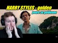 1D Fan REACTS to Harry Styles - Golden (Official Video)