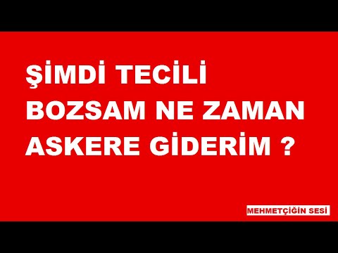 Askerlik Celp Dönemleri