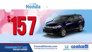 $77/mo. Civic, $127/mo. Accord, $157/mo. CR-V at Conicelli Honda in Conshohocken