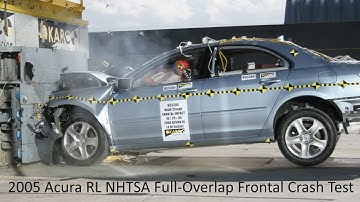 2005-2011 Acura RL NHTSA Full-Overlap Frontal Crash Test