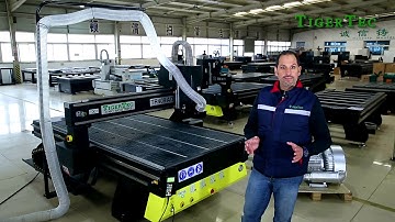 TigerTec CNC router TR408AD-Most popular series for different industries