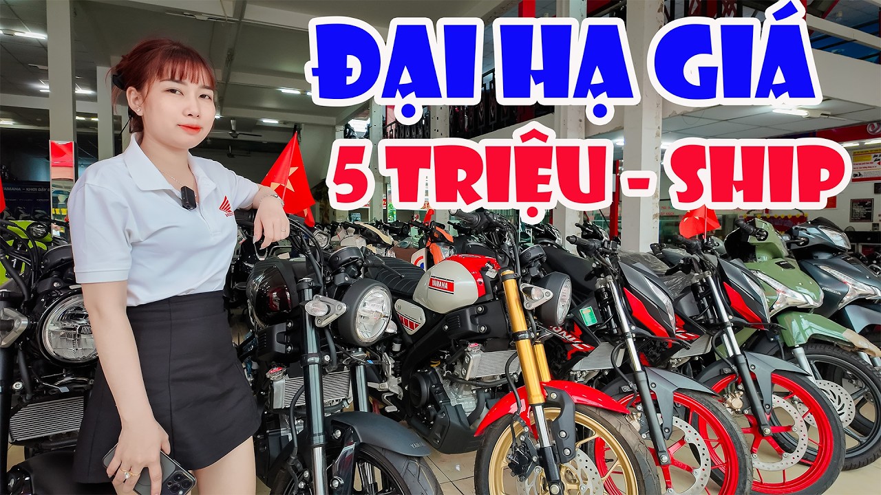 XẢ GIÁ SỐC XSR 155 SONIC SATRIA WAVE FUTURE WAVE THÁI VARIO VISION CHALY CUP XE 50CC SỐC 5 TRIỆU XE