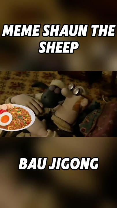 meme shaun the sheep - bau jigong #fitnugxd #memes #meme
