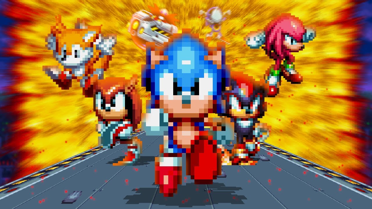 Sonic Megamix Mania, но всем нужна зона побега