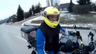 2015. január 1. az év első motorozása - Velencei-tó kerülés