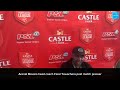 Arenel Movers head coach Farai Tawachera post match presser