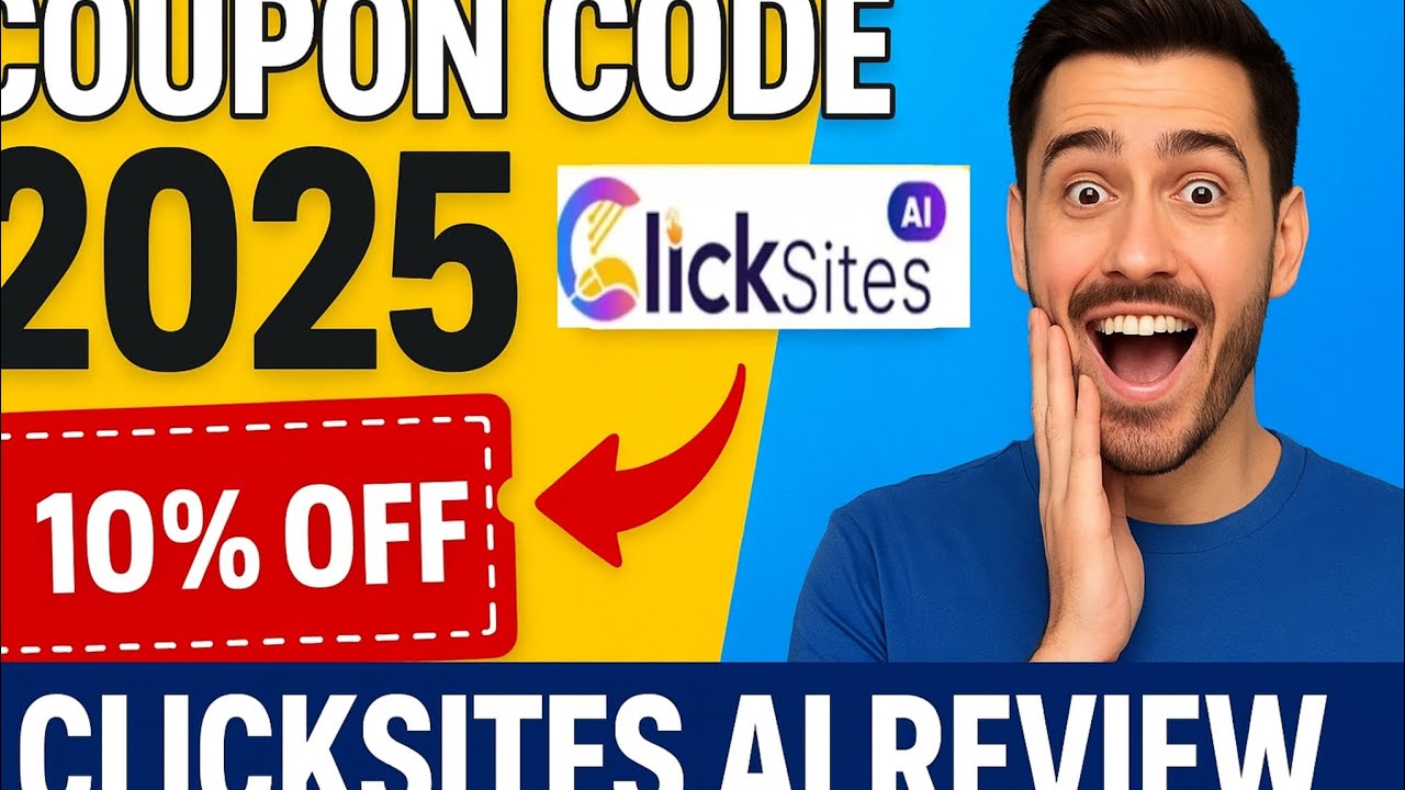 clicksites ai coupon code (2025) | Clicksites AI Review 