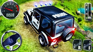 Police Car Offroad Driving Simulator - 4x4 SUV Jeep Mountain Climb Racing - Android GamePlay #2 screenshot 5