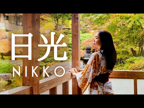 Trip from Tokyo to NIKKO, JAPAN | Places to Visit, What to Eat & Ryokan Stay 🇯🇵🍂