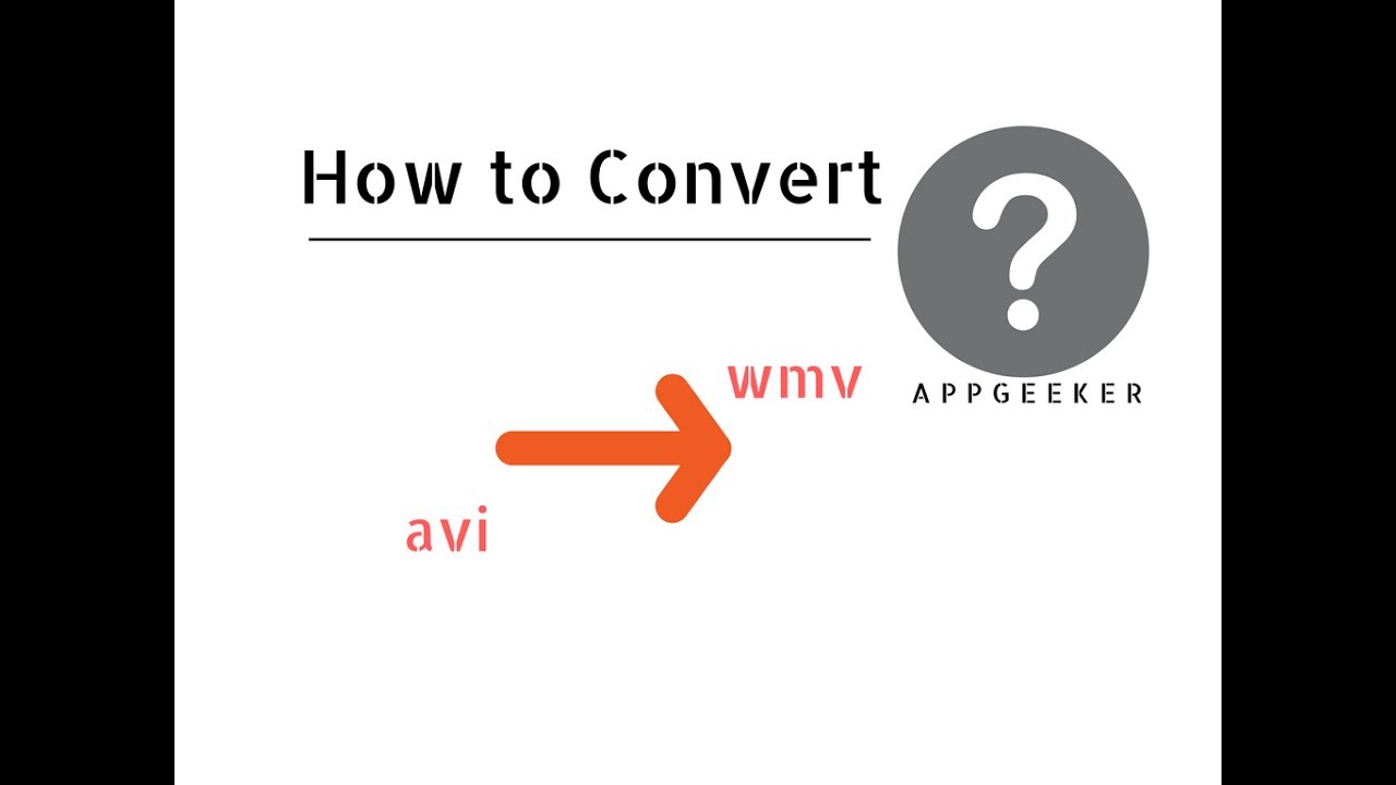 Great Video Converter - Fast Convert Videos from WMV to AVI (AVI to WMV) on Mac