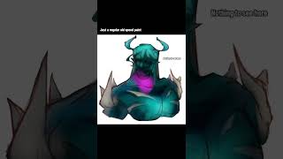 Minecraft warden speed paint #memes #funny #minecraft #minecraftwarden #minecraftmemes