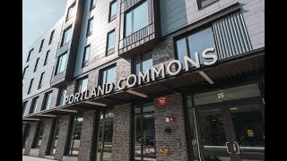 Portland Commons Inside an Apartment Housing at the University of Southern Maine Portland Campus