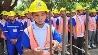 KL1954 Rohmam Agus ,KL1958Miswanto, KL1961 Agus Wahyudi 鋼筋工