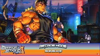 Blazing Strike - Arcade Mode: Shinsuke
