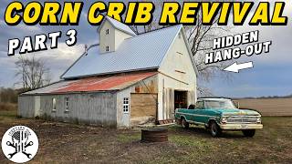 Can we SAVE a piece of American History!? CORN CRIB Revival Ep. 3