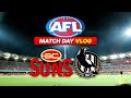 A THRILLER ON THE COAST! | GOLD COAST VS COLLINGWOOD | AFL VLOG 2022