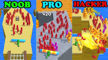 NOOB vs PRO vs HACKER in Push