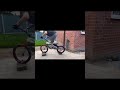 New forks new brakes fitted back in action💥 #streettrials #trials #bmx #bike #hopping