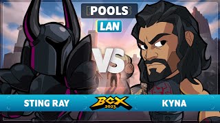 Kyna vs STING RAY - Pools - Brawlhalla World Championship 2023 - LAN 1v1