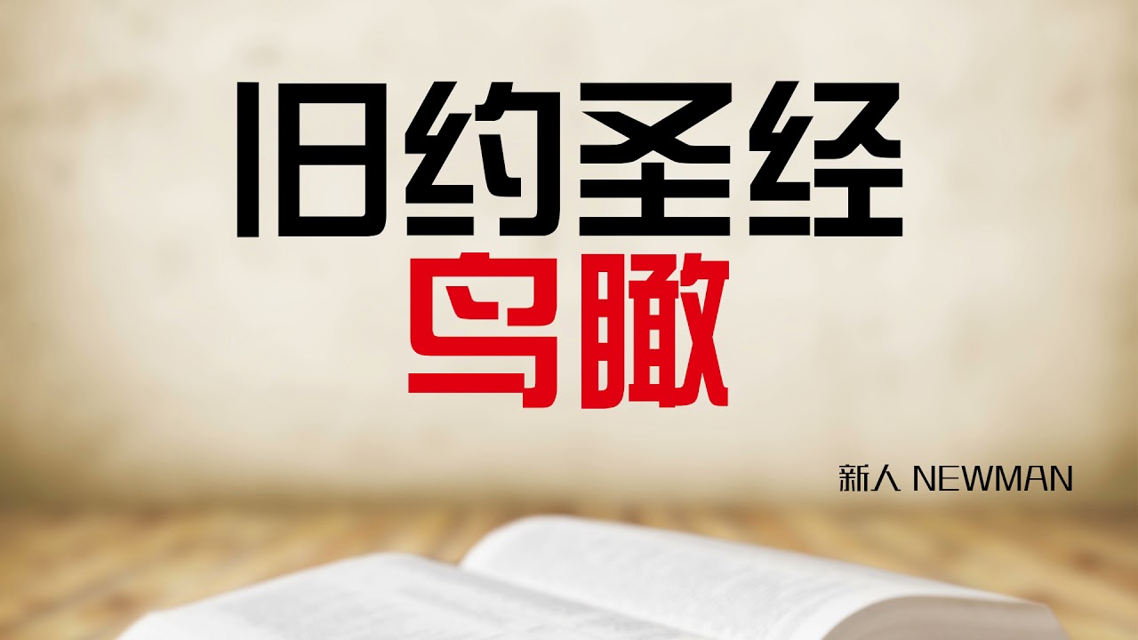 旧约圣经鸟瞰 第十五讲 历史书中的四大要点 Youtube