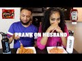 Spicy Noodles PRANK ON HUSBAND! | Amena and Elias