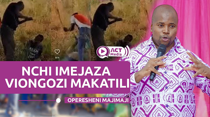 Mchinjita: Kiongozi Anaamua Amkamate Raia na Kumpiga Hadi Kifo, Hapa Ndipo Tumefikia Kama Nchi
