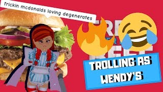 Messing with Royale High RPers as WENDY&#39;S // Roblox Royale High