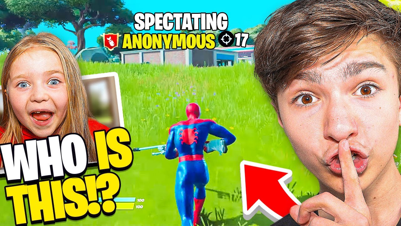 6 Year Old Goes UNDERCOVER In FaZe H1ghSky1's Fortnite TOURNAMENT!