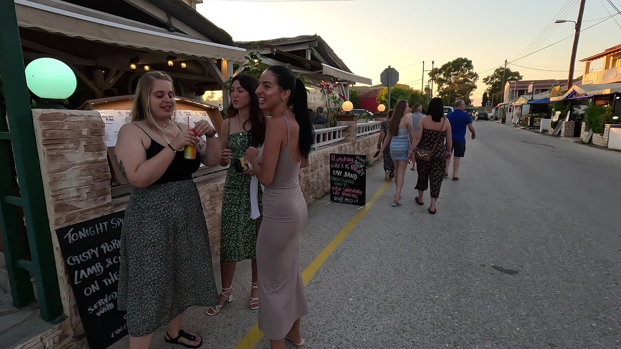 Corfu Sidari Walking Tour Greece 2023  [4k]-2