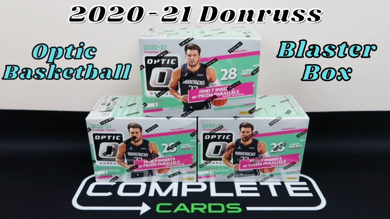 2020-21 Panini Donruss Optic Basketball Blaster Box Opening