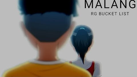 Rg Bucket List - Malang Song  | Rg Bucket List Status | Malang Song Edit |@RGBucketList