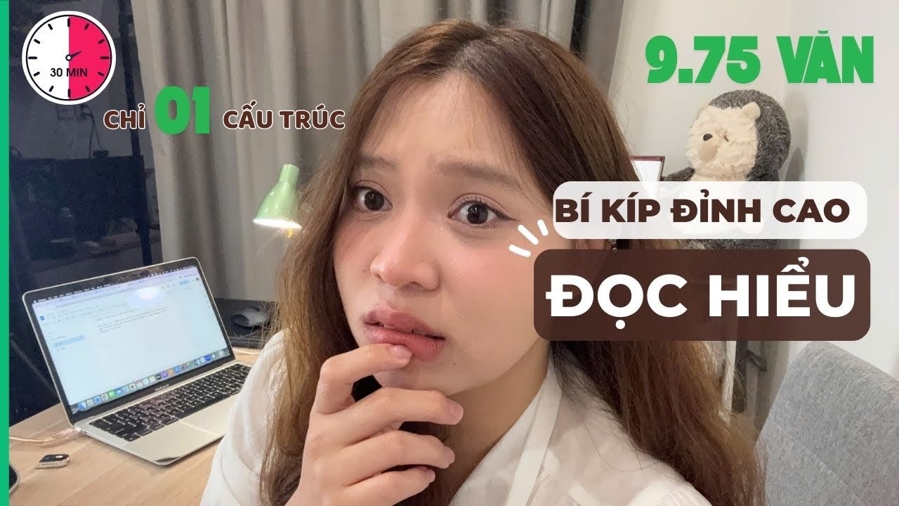 ÔN THI NƯỚC RÚT - BÍ KÍP ĐỌC HIỂU NẾU CHỈ CÒN 30 PHÚT ÔN THI VĂN