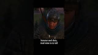 look the part — Kingdom Come : Deliverance dialogue scene