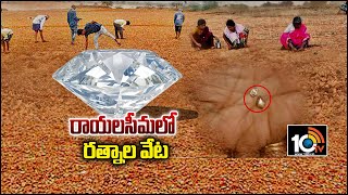 రాయలసీమలో రత్నాల వేట | Farmers Searching for Diamonds in Kurnool | Special Story | 10TV News