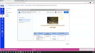 How to find tests and quizzes for Art in Canvas Profile