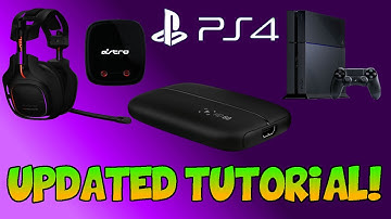 How to Record All Audio! (Wireless) | Astro A50 Headset + Elgato HD60 + PS4  Working Setup