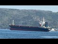SELECTA Frachtschiff im Bosporus Richtung Schwarzes Meer