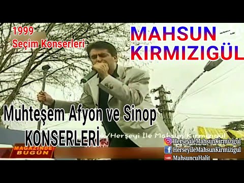 Mahsun Kırmızıgül - Muhteşem Afyon ve Sinop Konserlerinde Bayılanlar Oldu (1999)