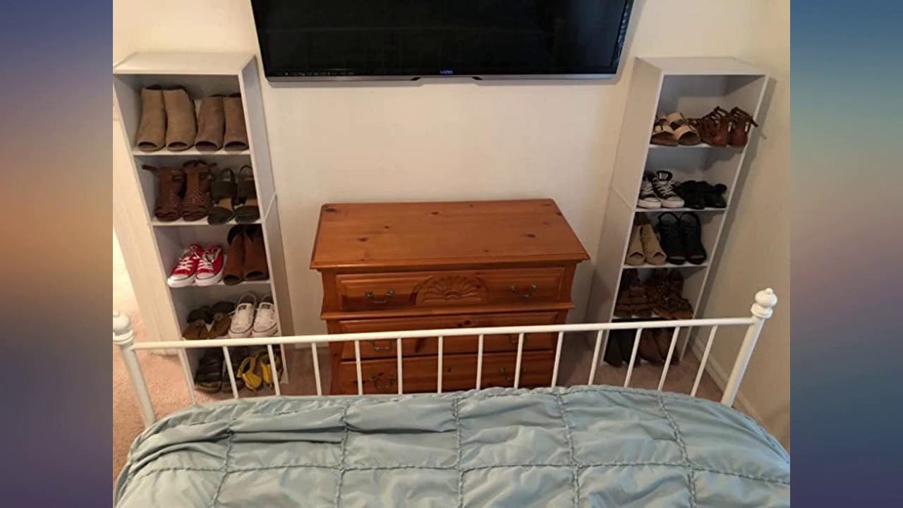 Furinno 5-Tier Reversible Color Open Shelf Bookcase, White review