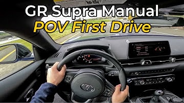 2023 Toyota GR Supra 3.0 Premium (Manual) - POV First Impressions