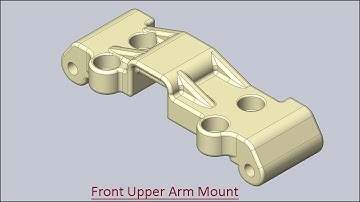 Front Upper Arm Mount (Solid Edge Tutorial)