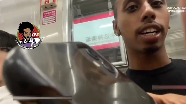 Live streamer harasses people on a Japanese train before he gets confronted